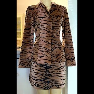 Tiger Print Suit